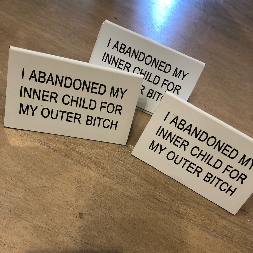 FUNNY DESK SIGNS